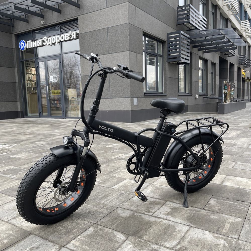 ‼️ Електрофетбайк  1000W 26Ah / ЗАПАС ХОДУ 75 км / Гарантія 2 роки