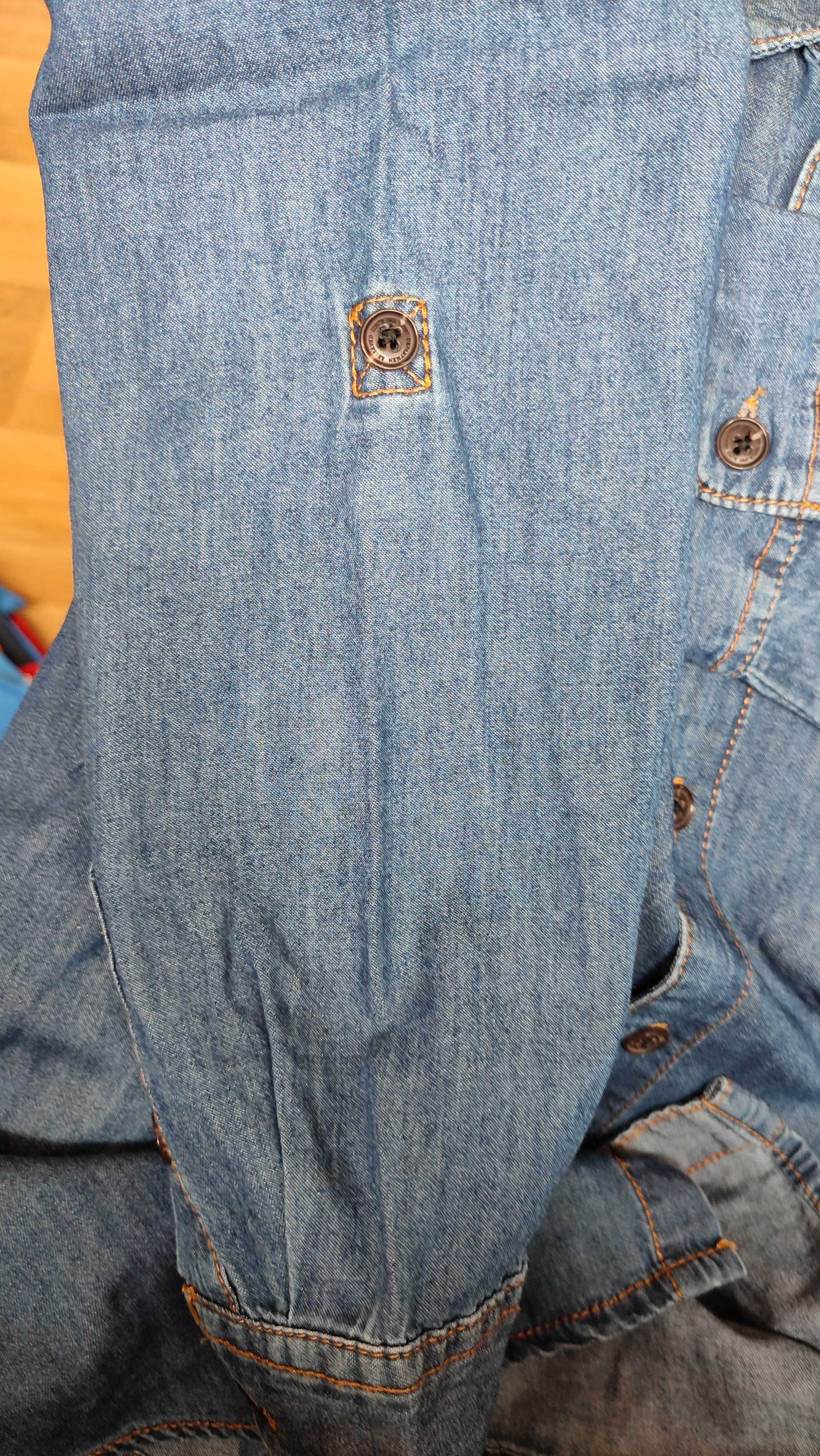 Koszula jeansowa, Reserved, chłopięca, r. 140
