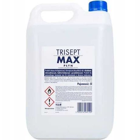 Trisept MAX - płyn do dezynfekcji rąk (cena za 2 szt. x 5 litrów)