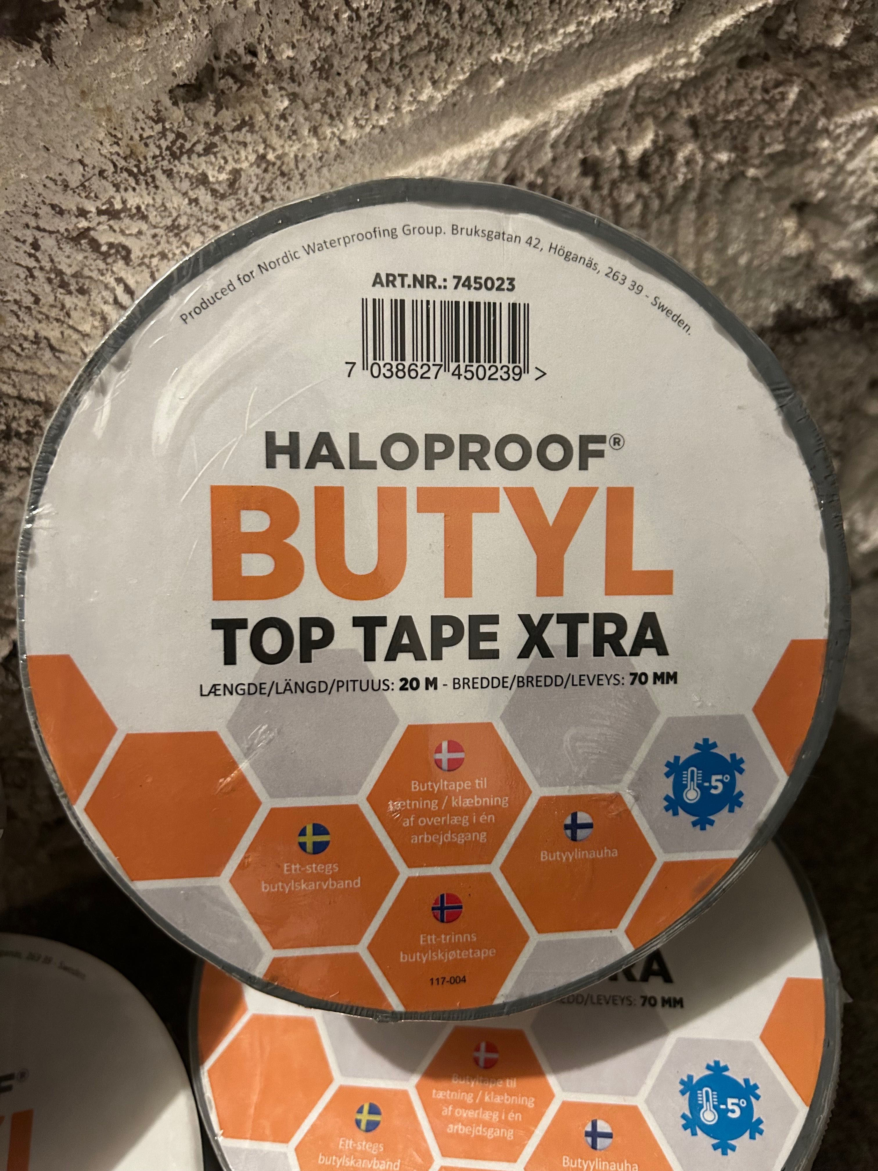 BUTYL-Top Tape Extra 4 szt.Taśma do membran i warstw uszczelniająca