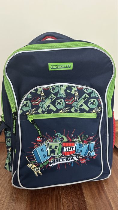 Mochila Minecraft usada