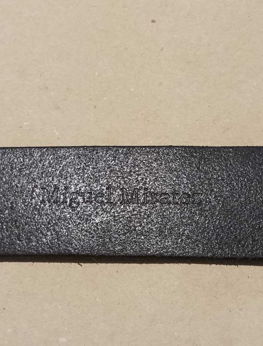 Мужской кожаный ремень "Miguel Miratez", Португалия. Оригинал. Б\у.