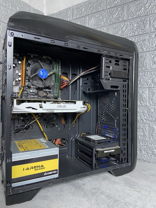 Игровой ПК,Компьютер(i5-6400,DDR4 16GB,GTX 1060 3GB,SSD 120GB,HDD 1TB)