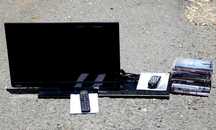 Vende-se televisor e outros equipamentos, tudo impecável