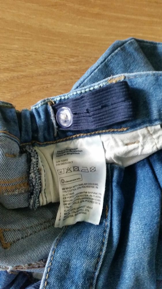 Jeansy H&M roz 92