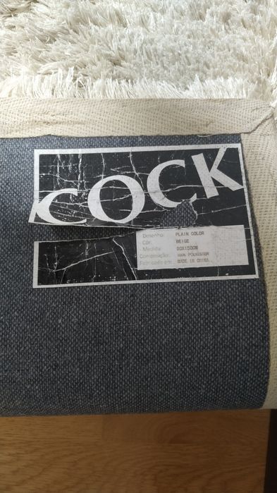 Tapete premium de pêlo extra longo bege brilhante