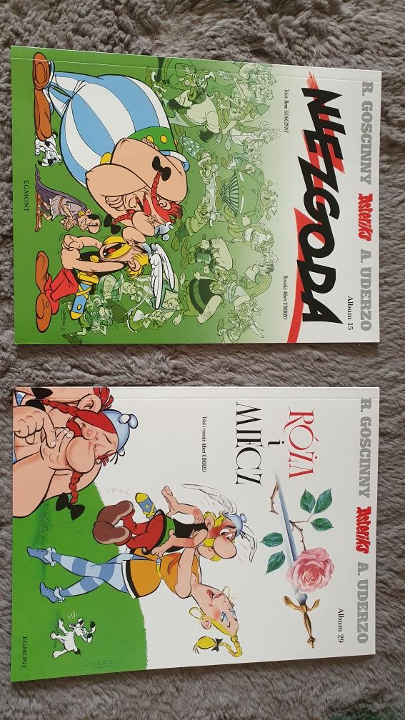 Nowe, komiksy Asterix i Obelix