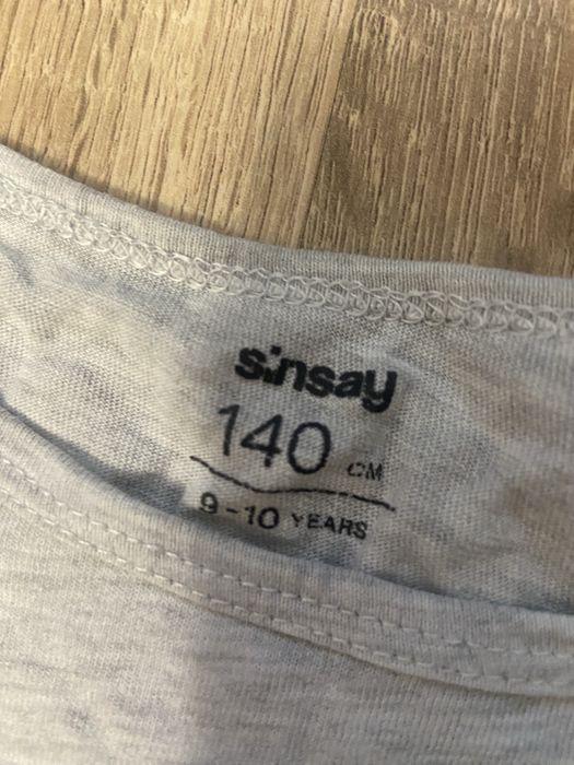 Piżama dla chłopca rozm. 140 siwa