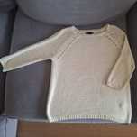 Sweter H&M r. S kremowy