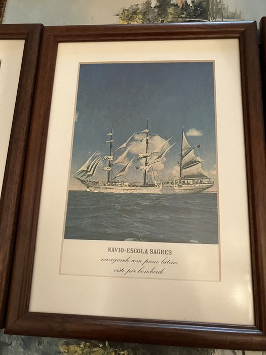 Navio escola Sagres 3 - 35x24cm