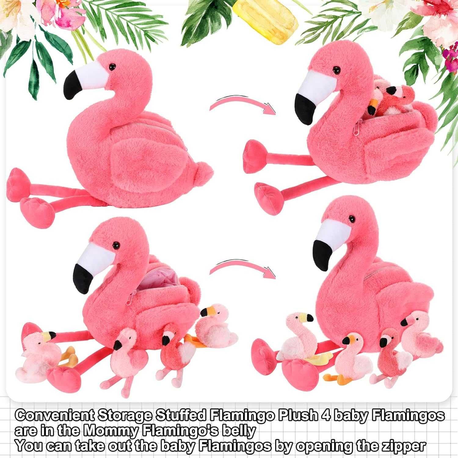 Skylety Pluszowe zwierzątko w kształcie flaminga