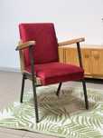 Czerwony Fotel vintage