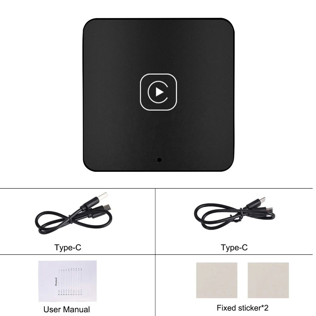 Adaptador Carplay SEM FIOS para Rádios de origem NOVO