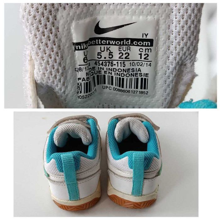 Дитячі original кросівки, кеди, мокасини бренду Nike Lykin 11 (США)22р