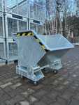 Kontener do wózka widłowego / Kontener samowyładowczy ocynkowany 250L