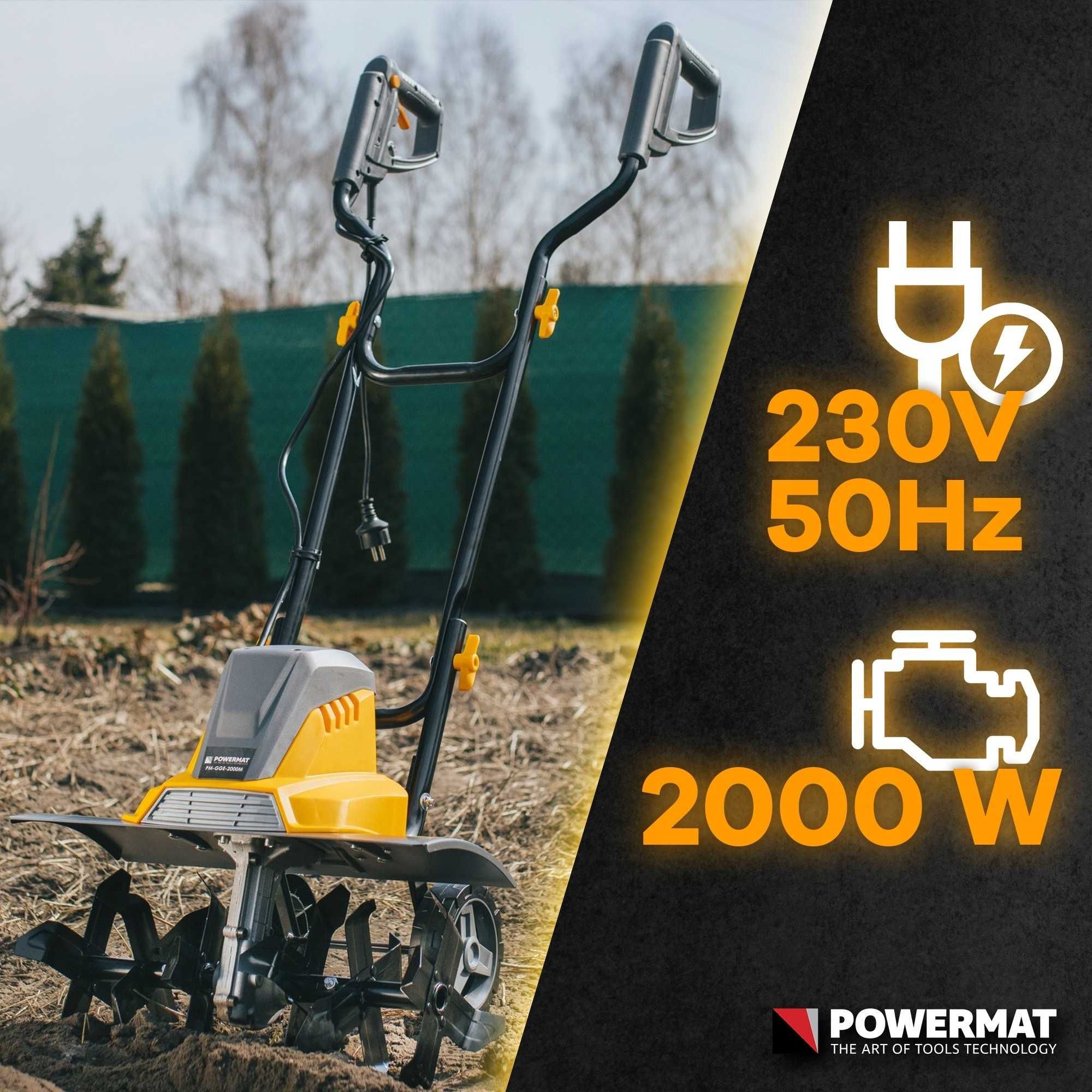 Культиватор Powermat PM-GGE-2000M 45 см 2000 Вт