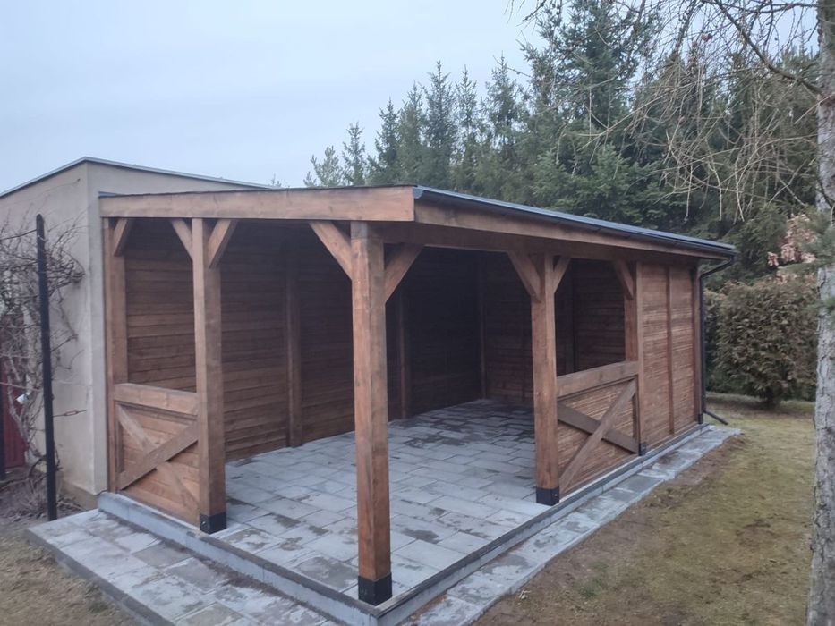 Altana ogrodowa, altana drewniana, pergola