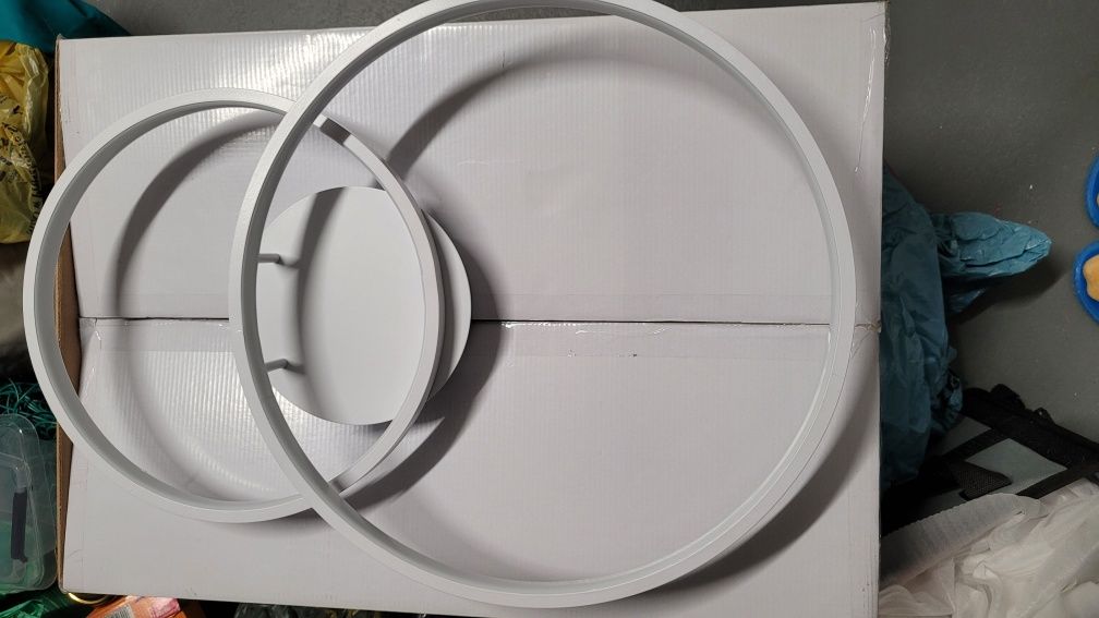Plafon LED koła 23W 1300Im 4000K 61x42x10 cm