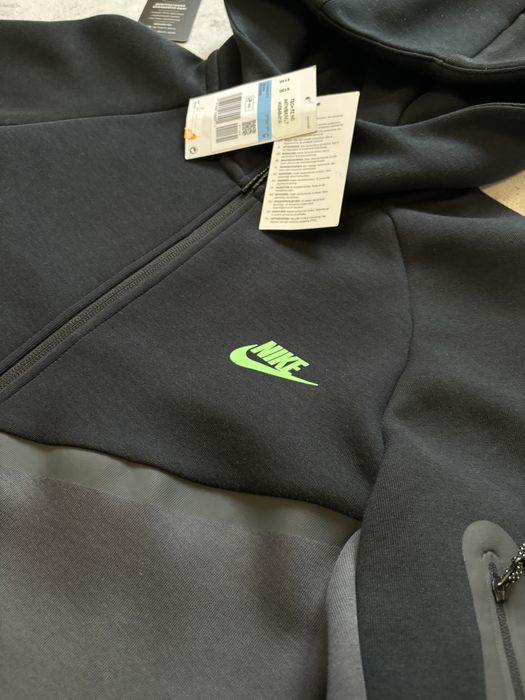 ОРИГІНАЛ! Кофта/зіпка Nike tech fleece чорна | M