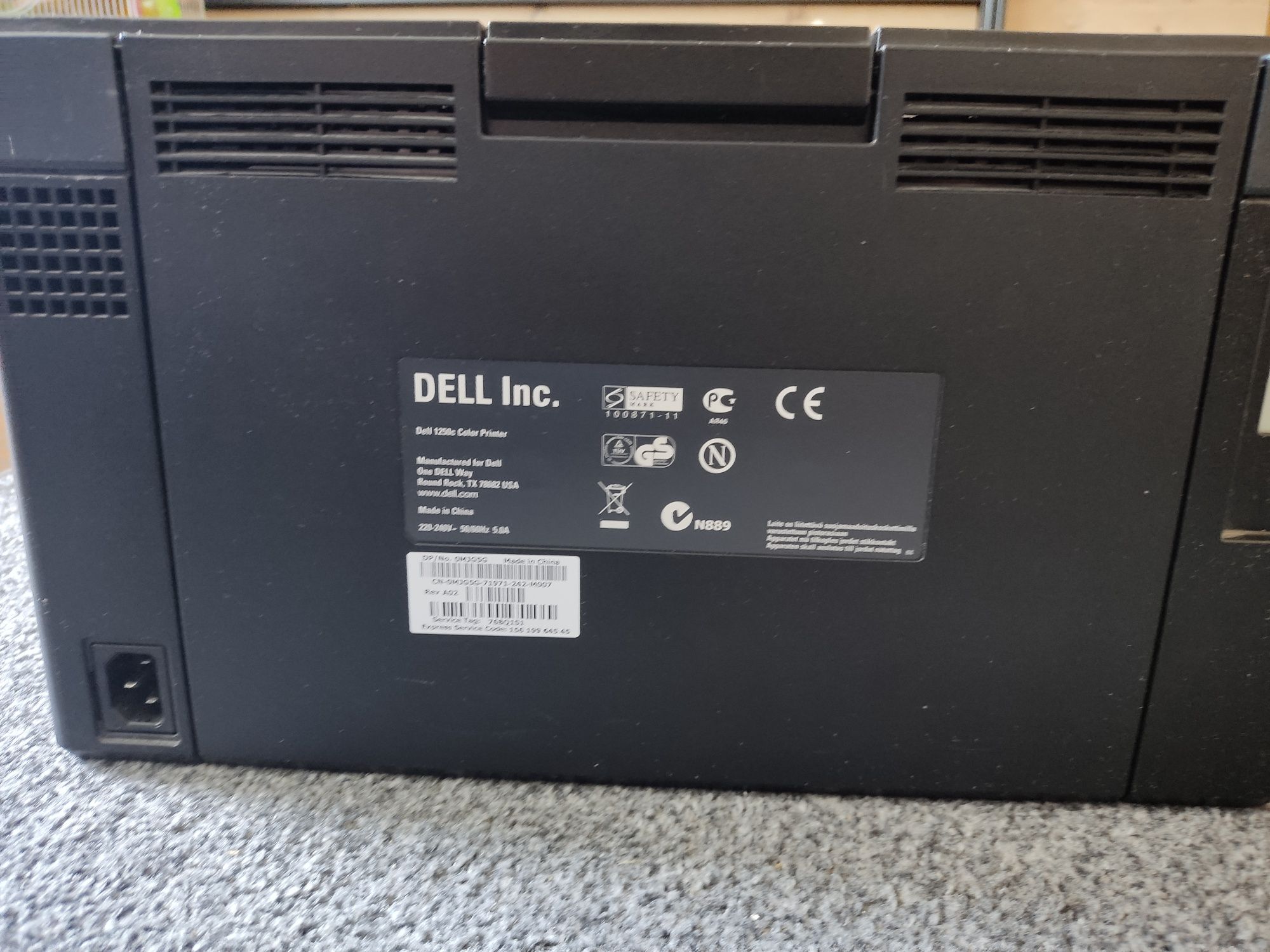 Drukarka laserowa kolorowa Dell 1250c