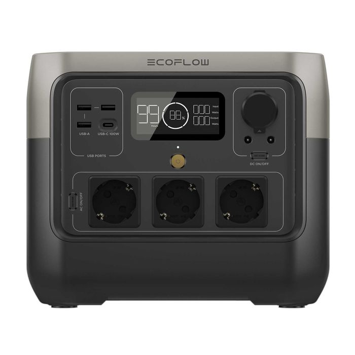 Гарантия 60 мес ! Зарядная станция EcoFlow RIVER 2 Pro (768 Вт·ч)