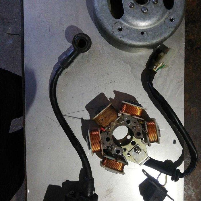 Elétrica/ Ignição COMPLETA Original Honda Wallaroo/Peugeot Fox 103