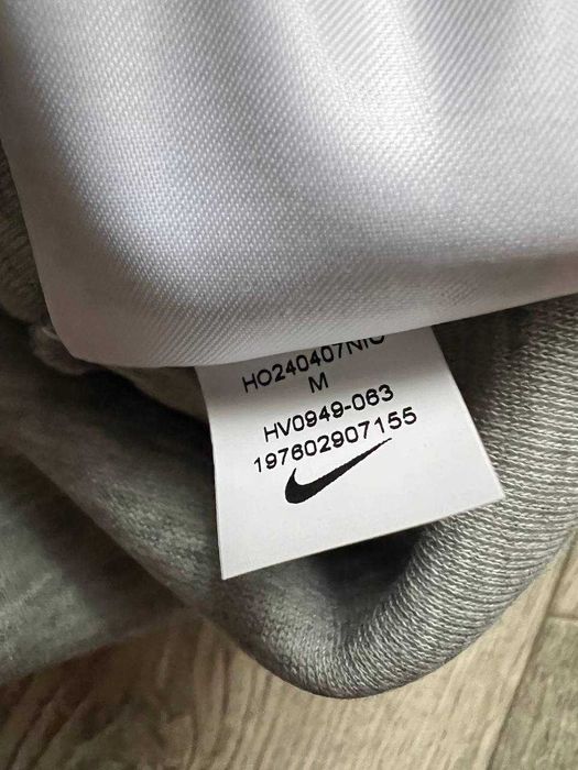 ОРИГІНАЛ! Кофта Nike Tech Fleece Fz Wr Grey XS S M | HV0949-063