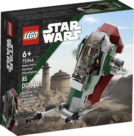 Lego Star Wars Микрофайтер Звездолёт Бобы Фетта  (75344)