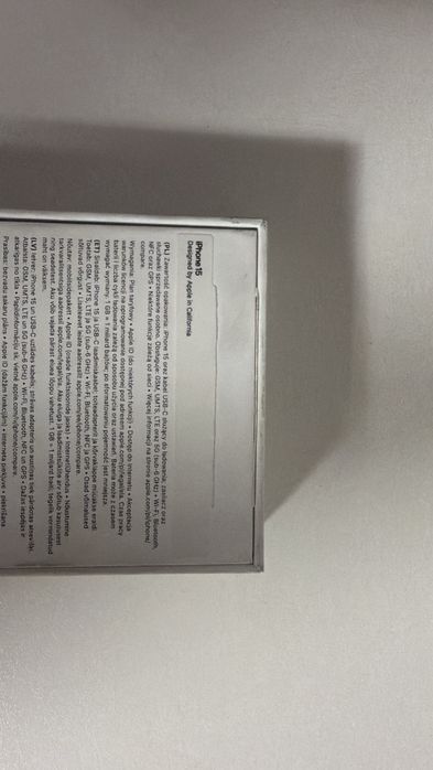Sprzedam Iphone 15  256gb