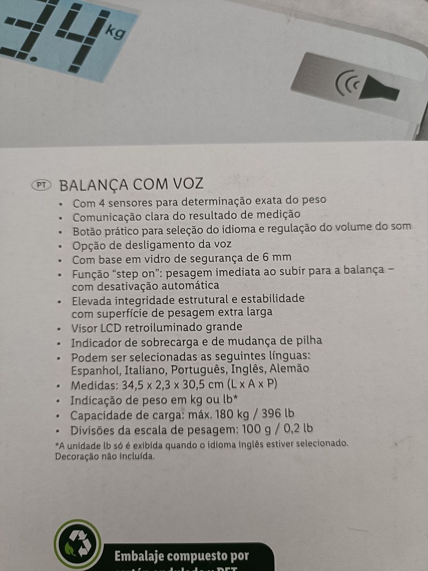 Balança digital  silvercrest