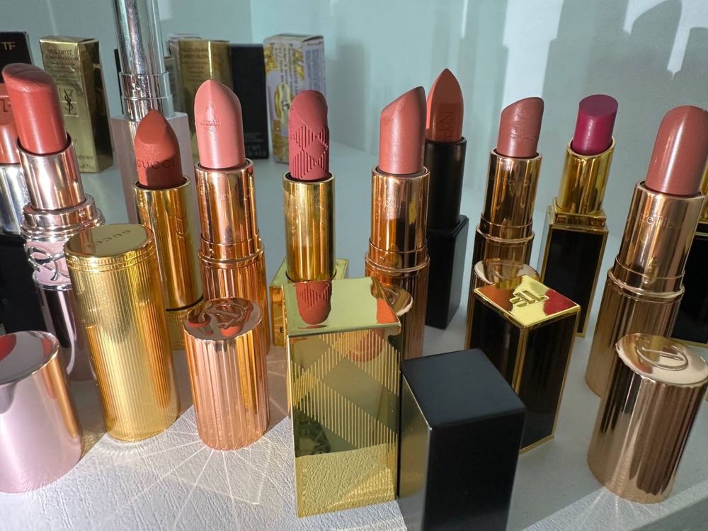 Помада блеск оригинал Dior Nars chanel hermes YSL Dolce Charlotte Pet