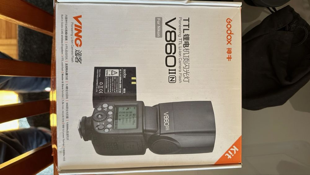 Flash Godox como novo