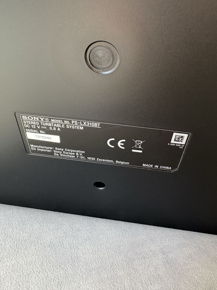 Програвач вінілових дисків Sony PSL-X310BT