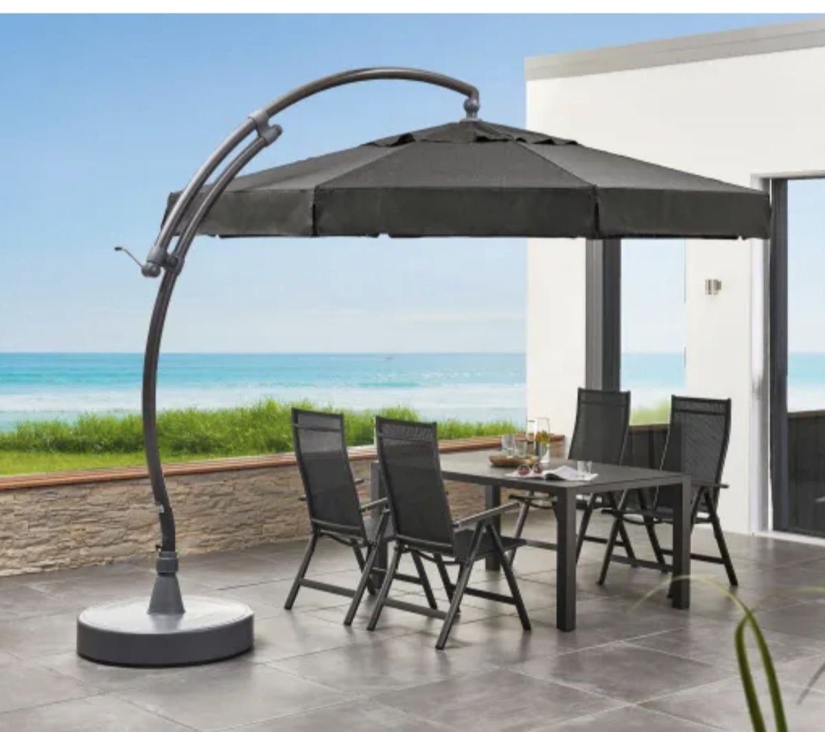 Parasol ogrodowy 3,5m SUN-GARDEN beżowy