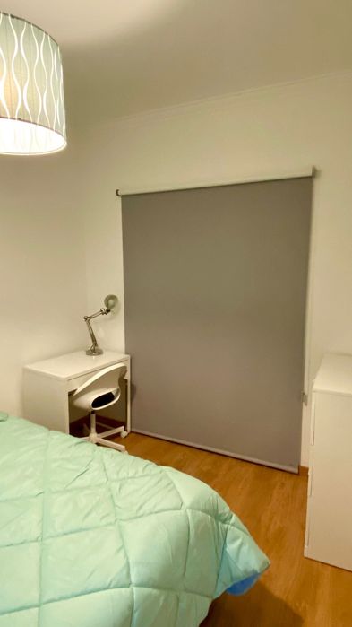 Estore Rolo blackout cinzento **NOVO**