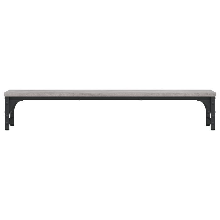 Vidaxl Podstawka Pod Monitor, Szary Dąb Sonoma, 85X23X15,5 Cm