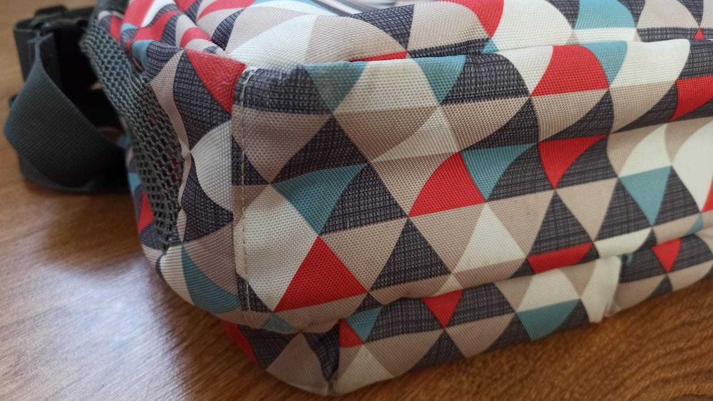 Torba do wózka M-ki "Skip Hop Duo" Signature Triangles zestaw z matą