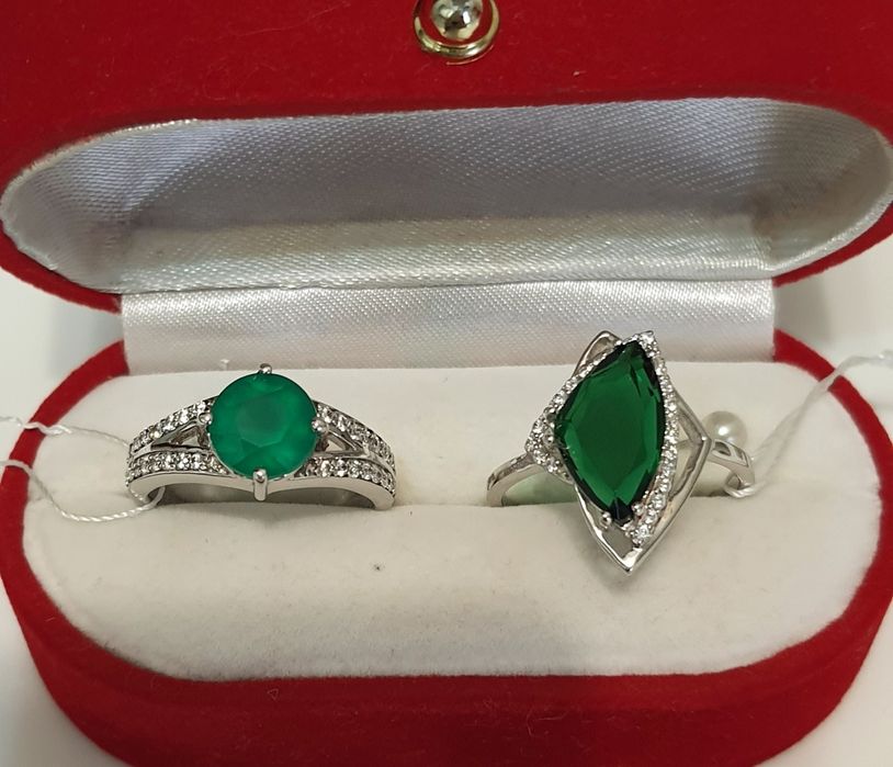 Срібні сережки серебряные серьги