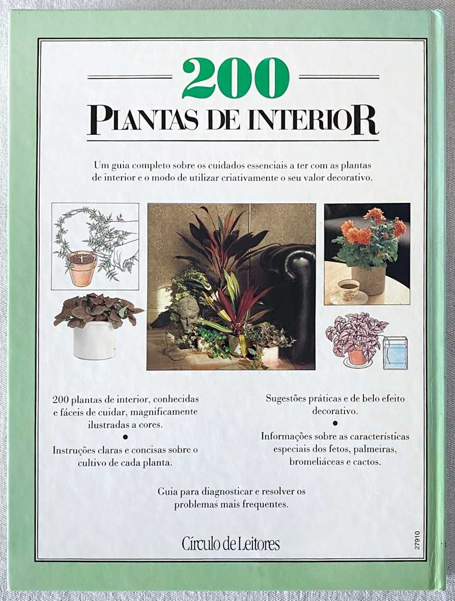 Livro 200 Plantas de Interior