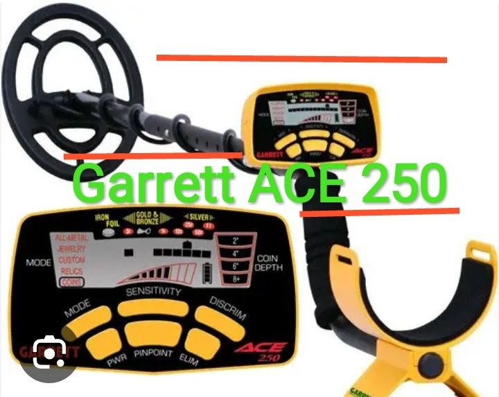 Garrett ACE 250 металошукач металлоискатель