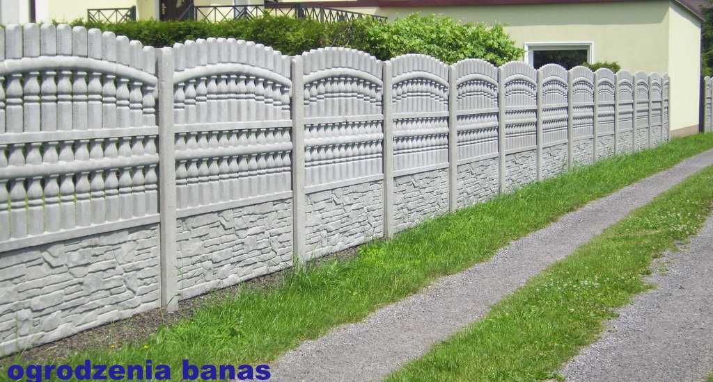 Ogrodzenia ogrodzenie betonowe montaż śląsk