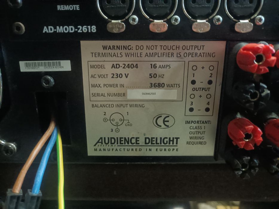 Końcówka mocy Duza3680 Wat