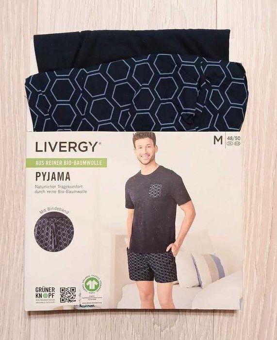 Летний комплект мужская пижама домашний костюм Livergy Германия