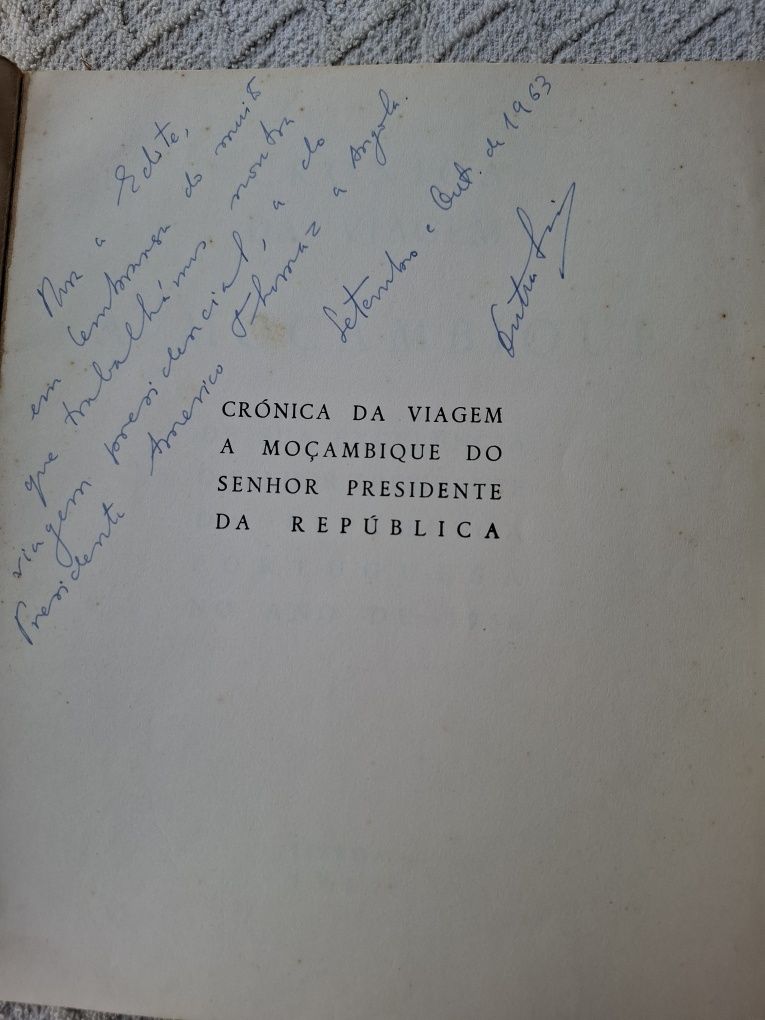 Cronica da viagem a Moçambique 1956