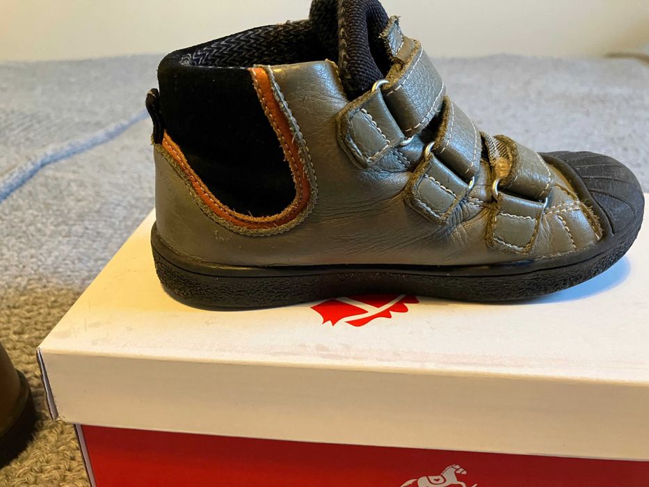 buty skórzane Emel, rozmiar 27