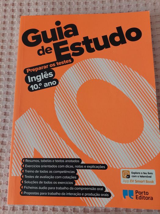 Livro Guia de Estudo Inglês 10ano