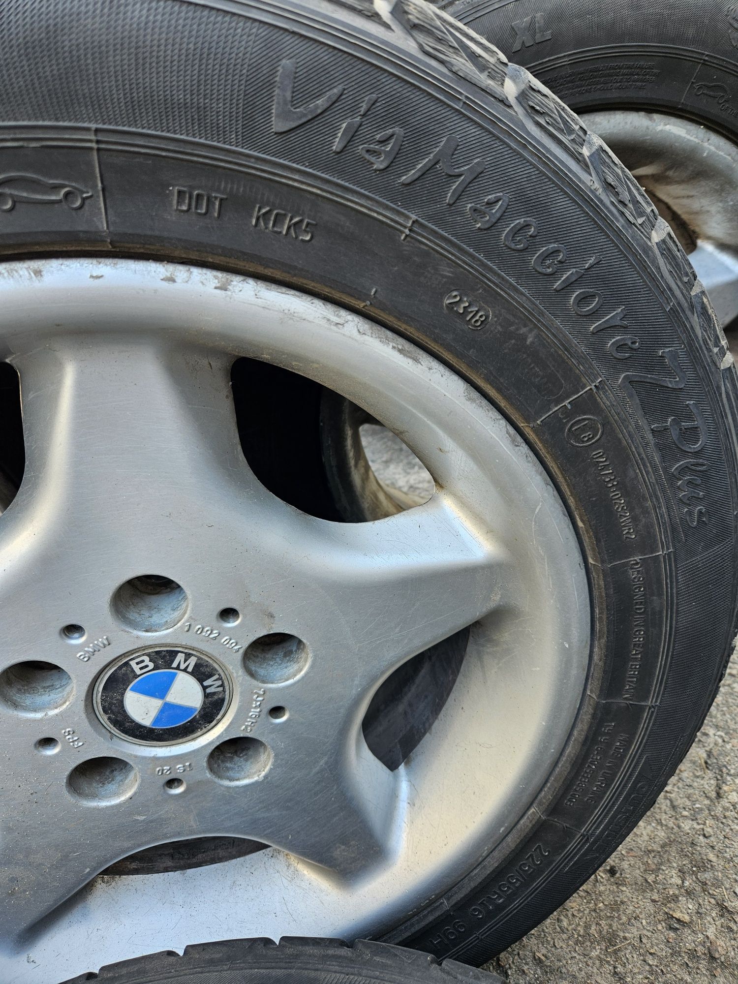 Диски bmw r16, e46, зимова резина