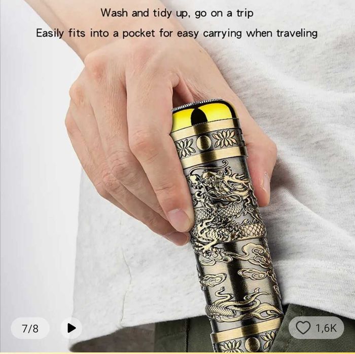 Máquina de barbear elétrica!