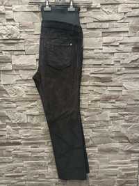Nowe ciążowe spodnie sztruksy czarne plus size bpc 44/18