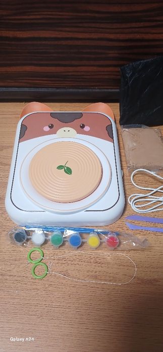 Маленький гончар, глина ліплення глечики посуд Fun game